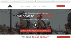 Desktop Screenshot of kmfcrossfit.com